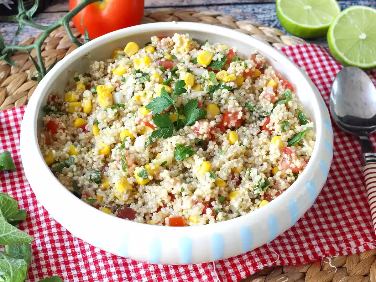 Салат из киноа со вкусом таббуле: Освежающий и еще более полезный - фото 3