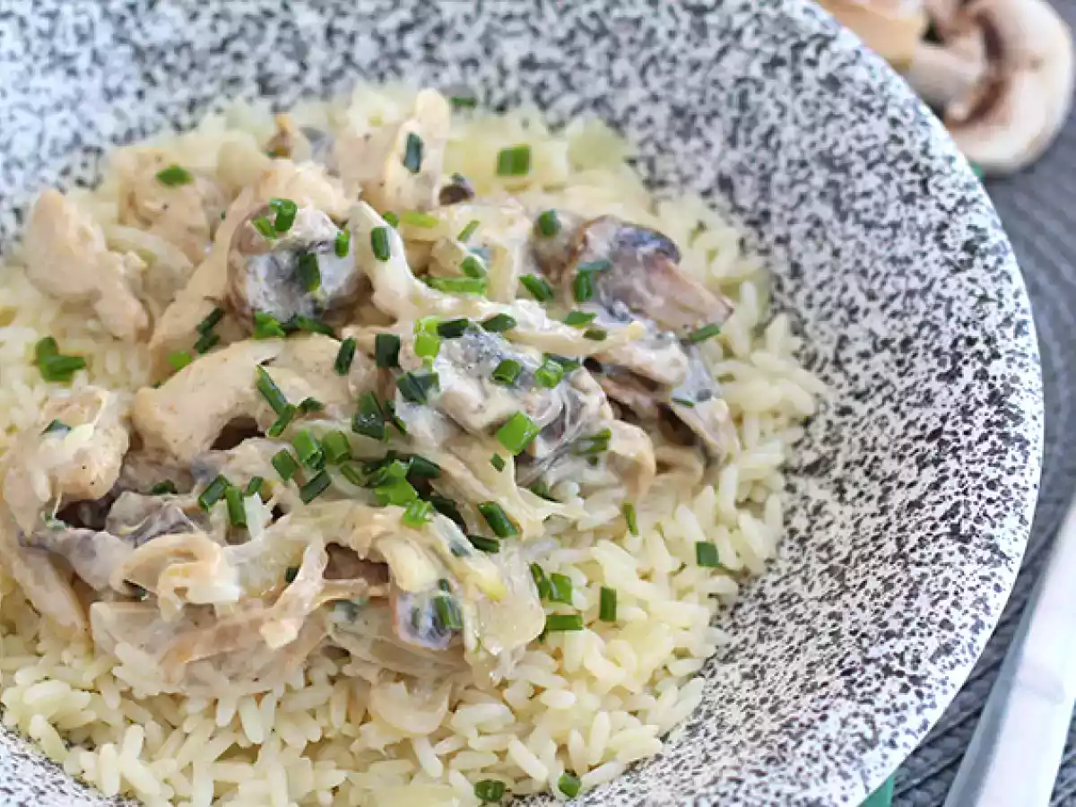 Сливочная курица с грибами - фото 2