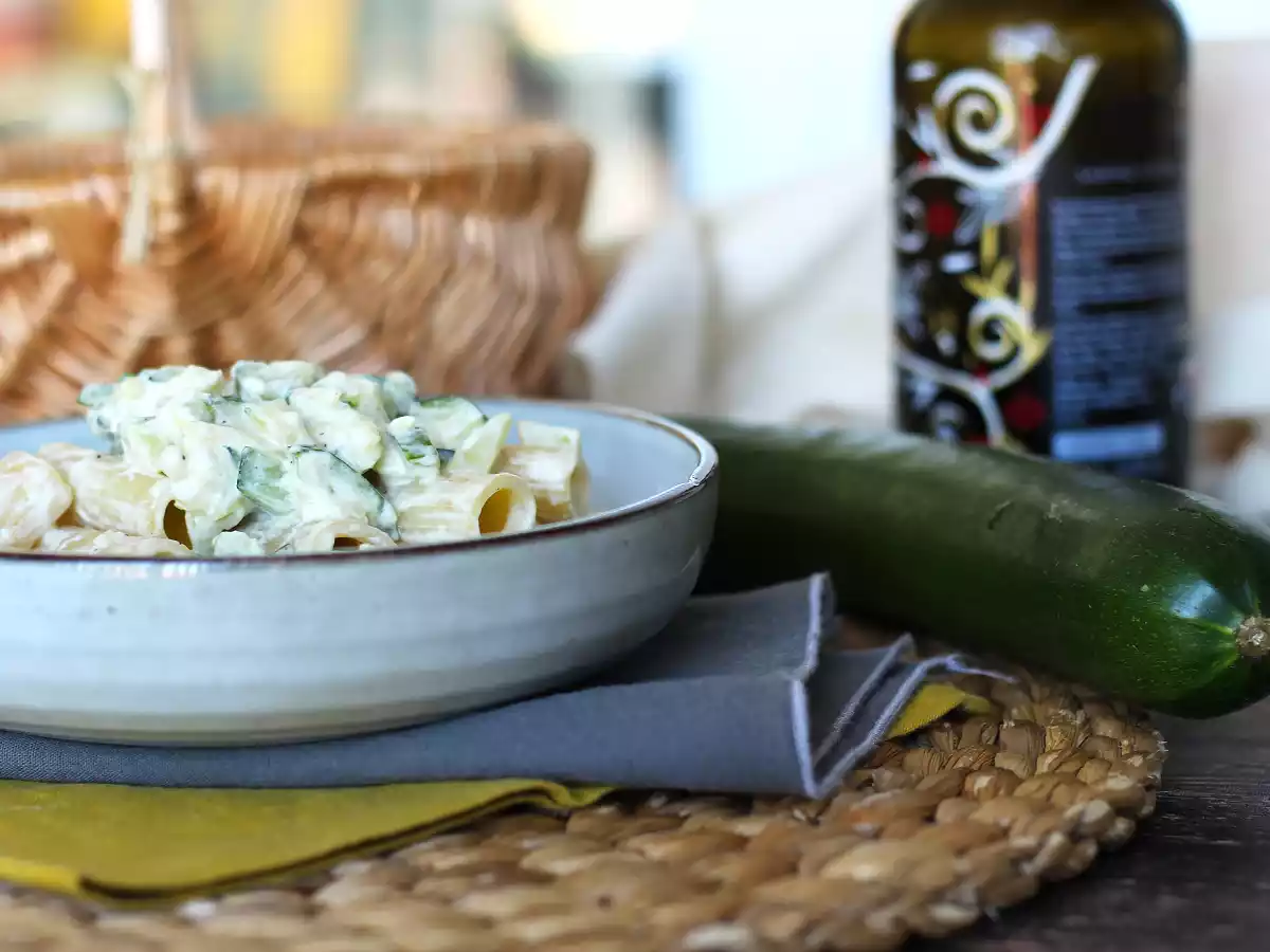 Сливочная паста с кабачками, вкусный и очень быстрый рецепт - фото 3