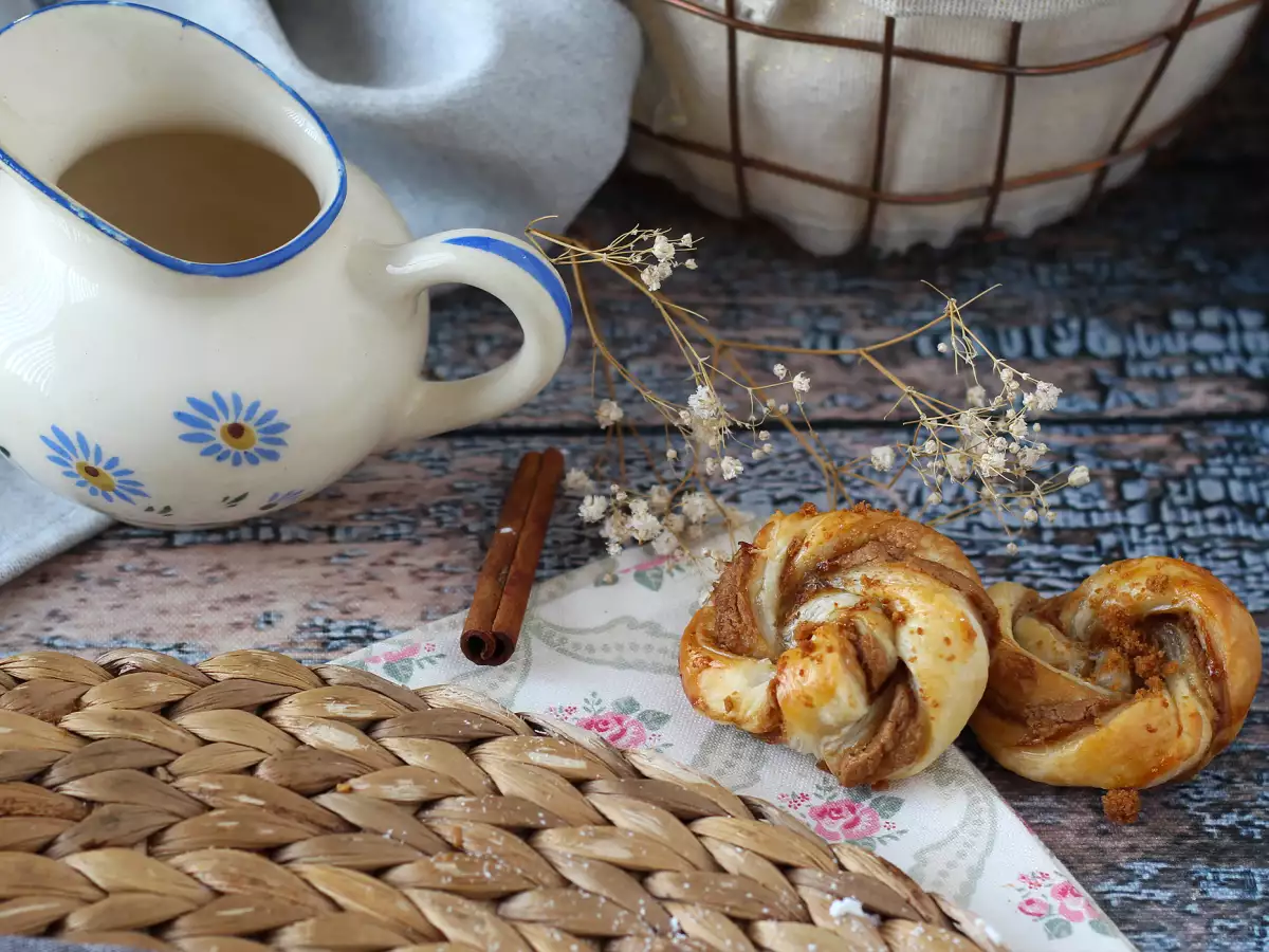 Слоёное печенье со спекулосом — простой и быстрый рецепт - фото 2
