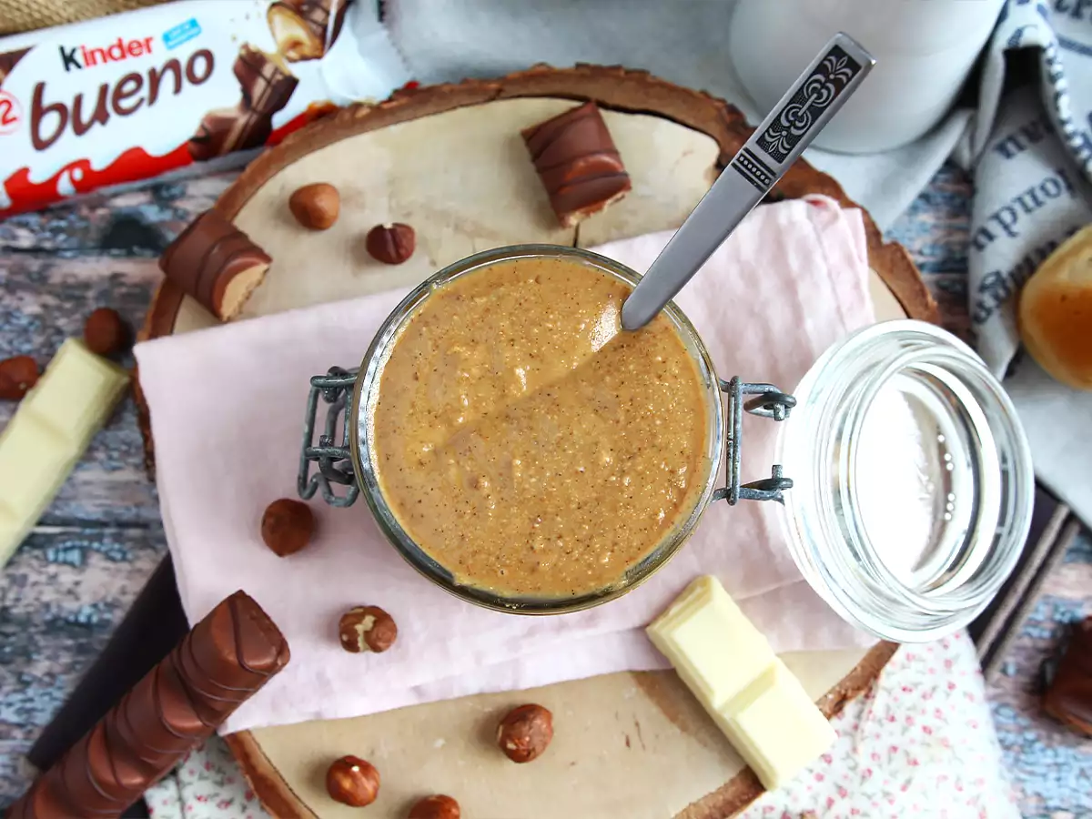 Шоколадная паста со вкусом Kinder Bueno — всего 2 ингредиента - фото 3