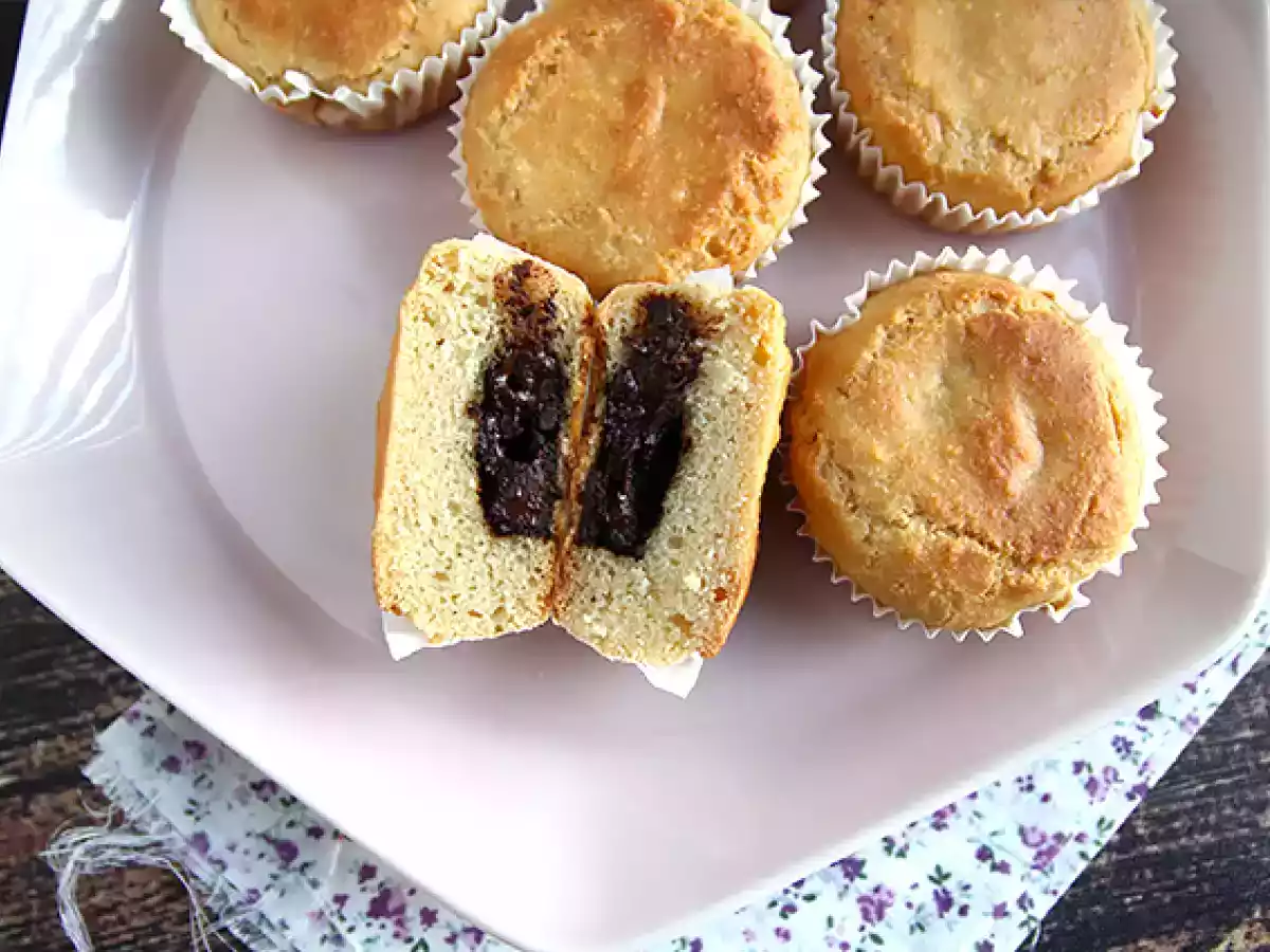 Шоколадные маффины-сердечки - веганские и без глютена - фото 2