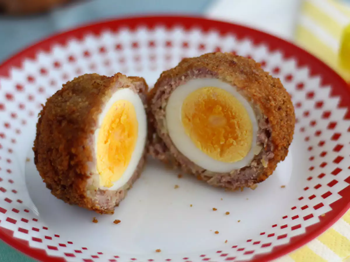 Шотландские яйца Scotch eggs — яйца в мясной оболочке - фото 2