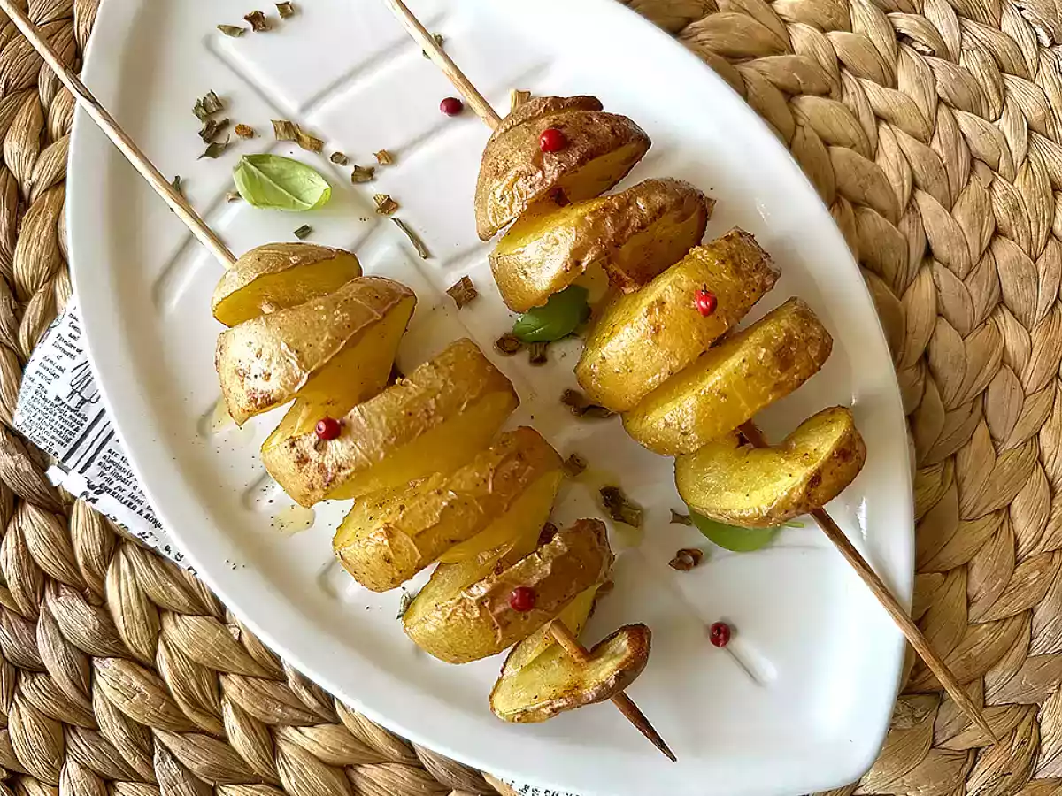 Спиральный картофель на палочке - безотказная техника без машины - фото 2