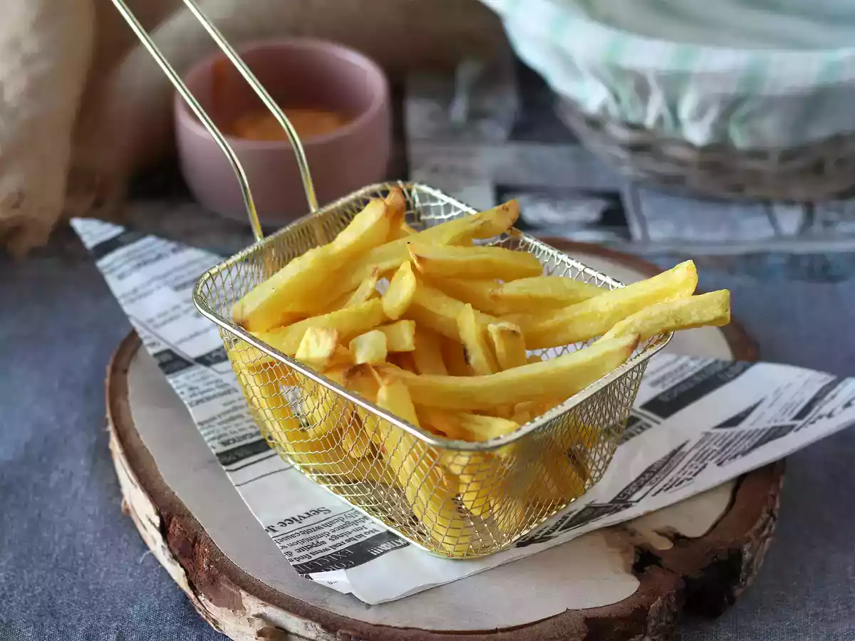 Суперхрустящий замороженный картофель фри с помощью Air Fryer! - фото 4