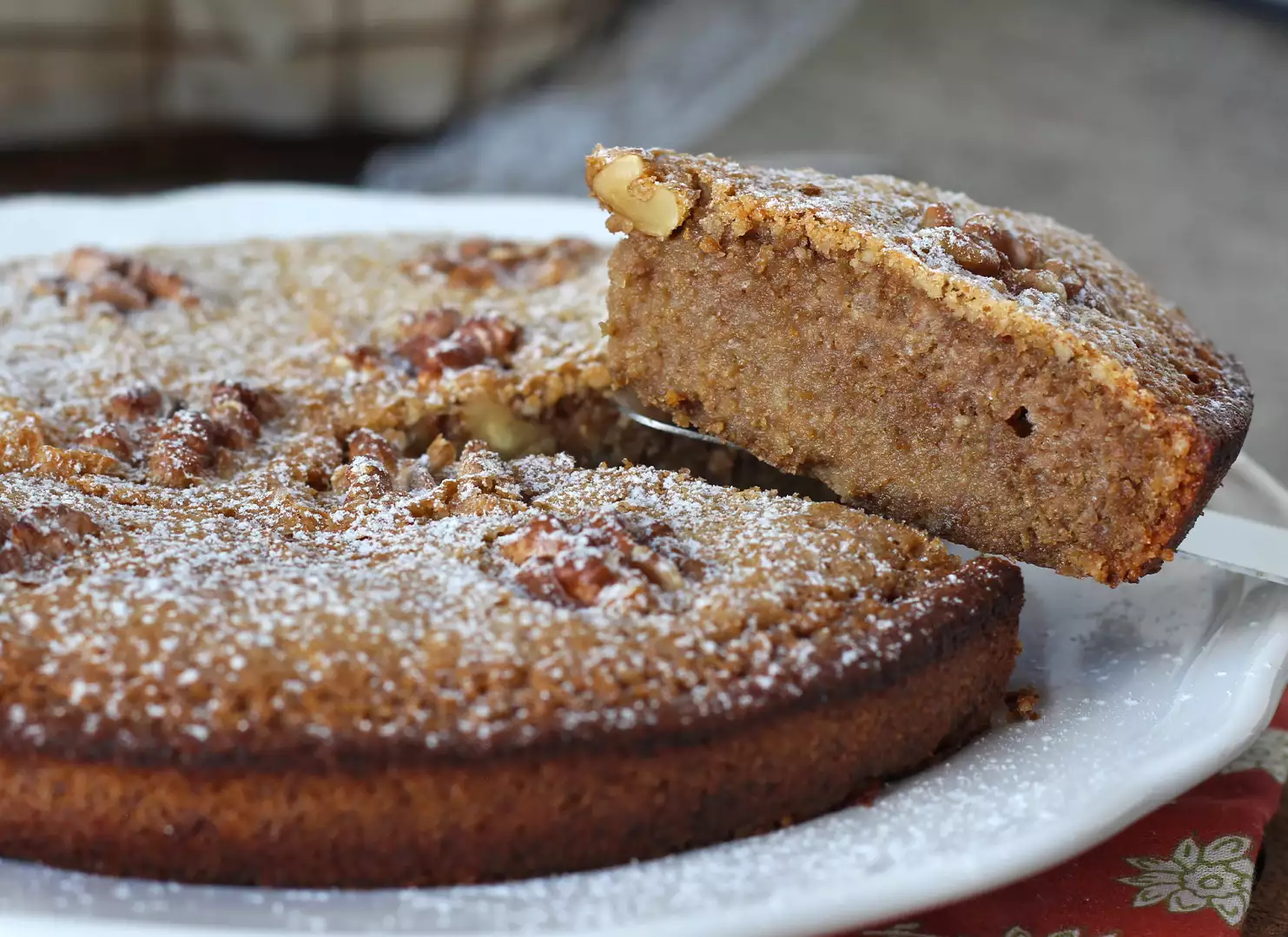 Творожно-ореховый торт