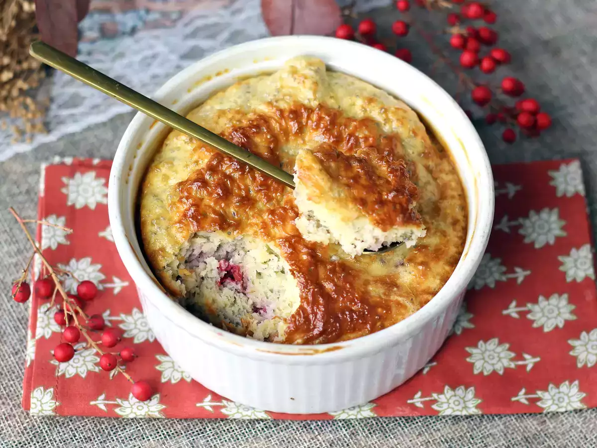 Суперпростой протеиновый торт с красными фруктами - фото 4