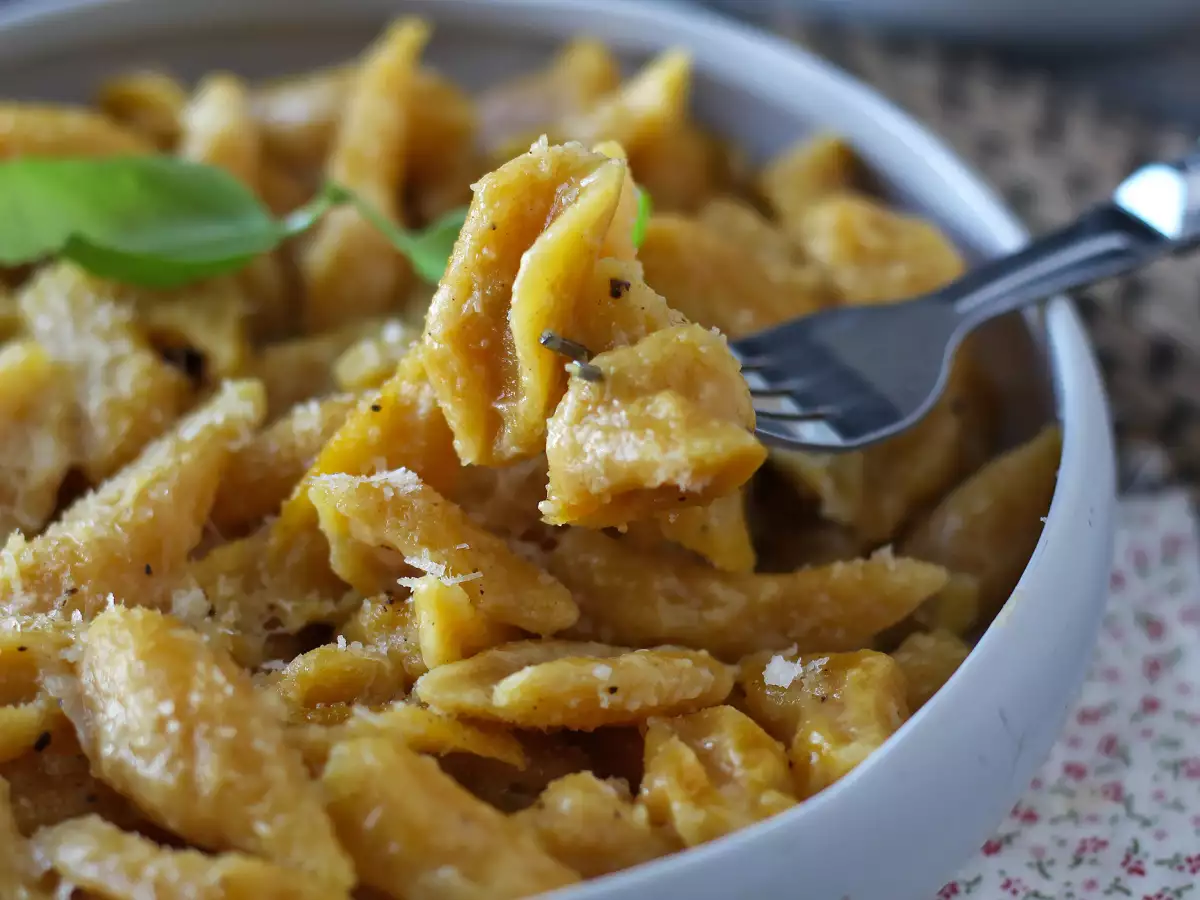 Свежая паста из тыквы баттернат всего из 2 ингредиентов - фото 2