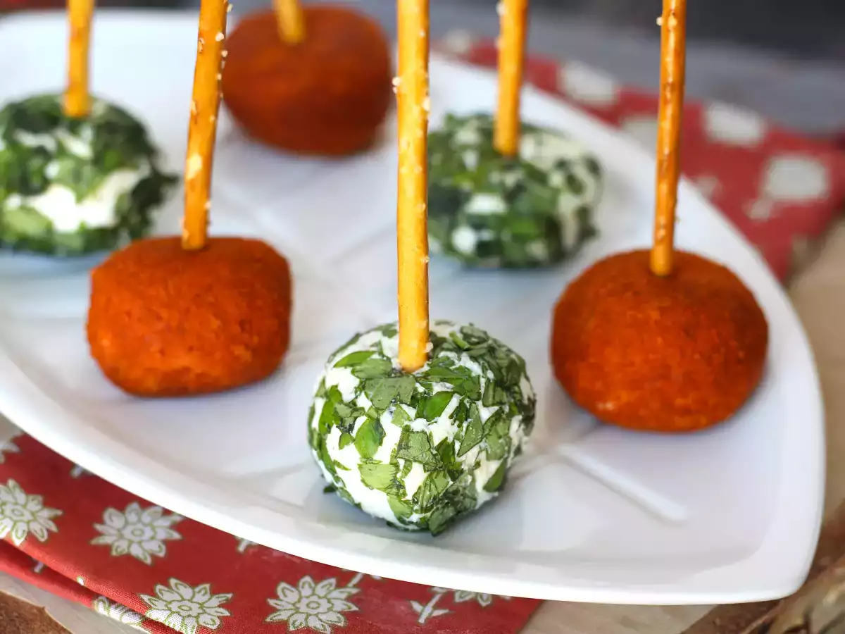 Сырные шарики на аперитив - фото 5