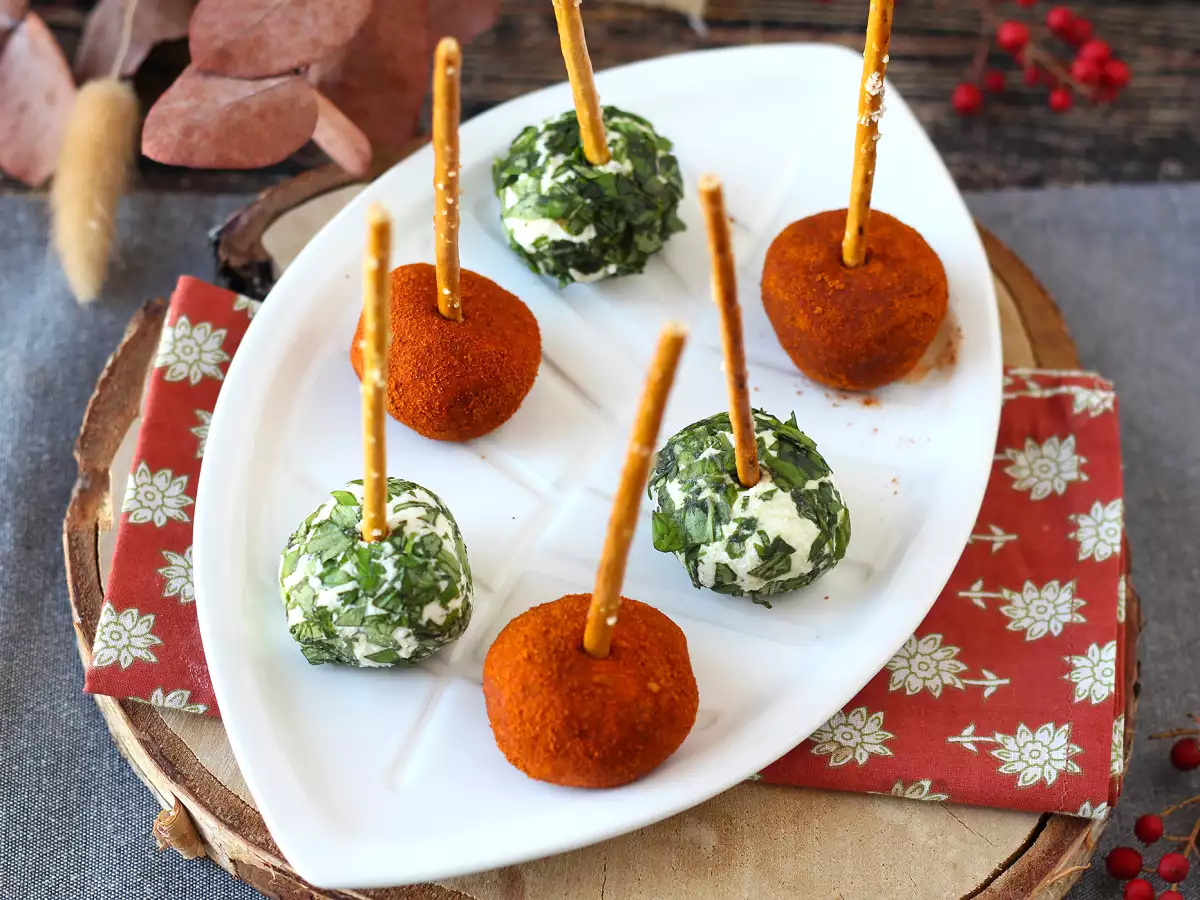 Сырные шарики на аперитив - фото 7