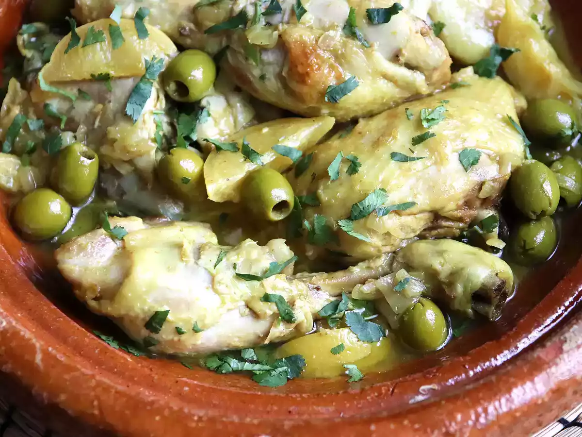 Тажин с курицей, лимоном и оливками (очень простой в приготовлении!) - фото 2