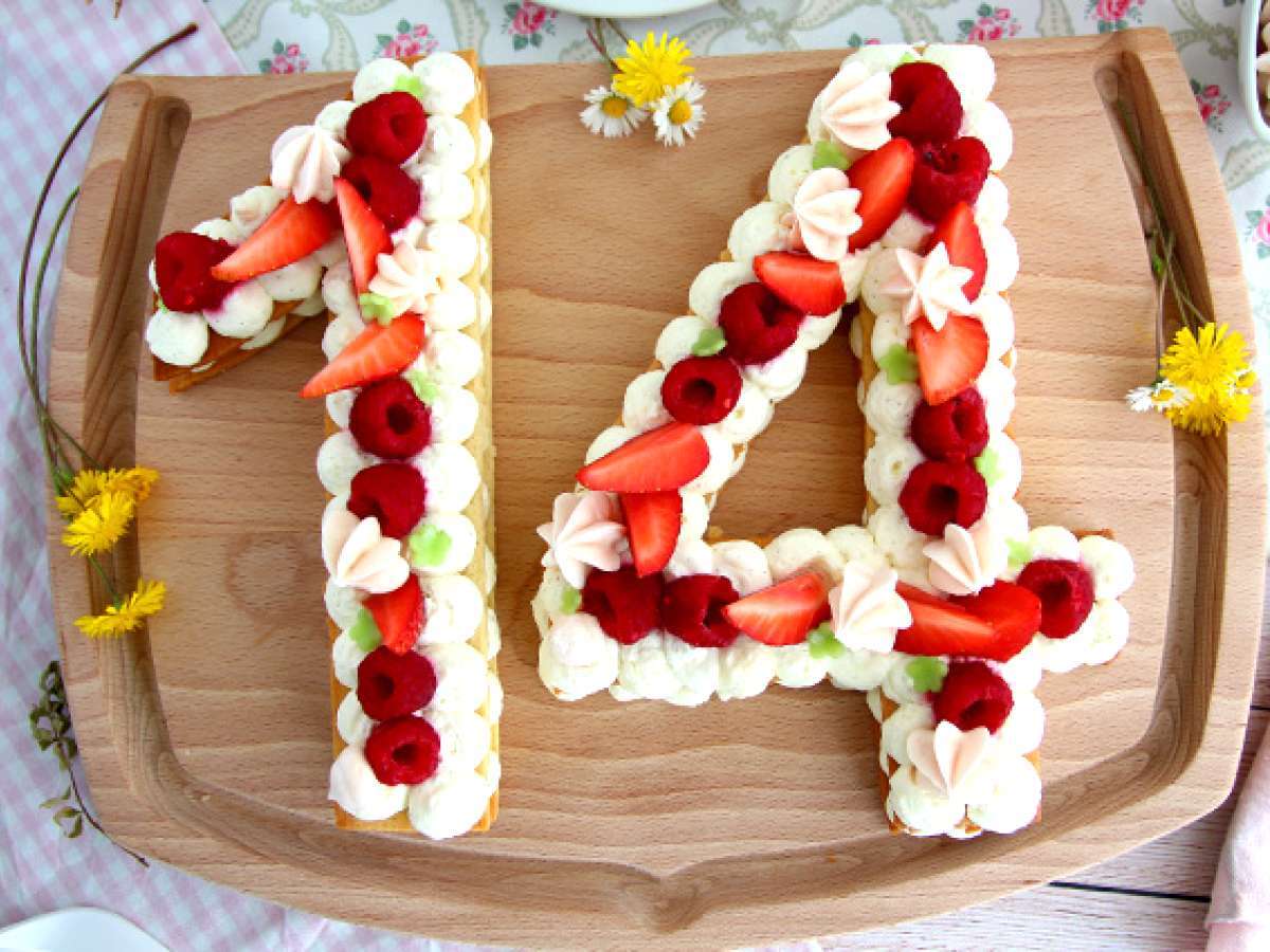 Торт-цифра (Number Cake)