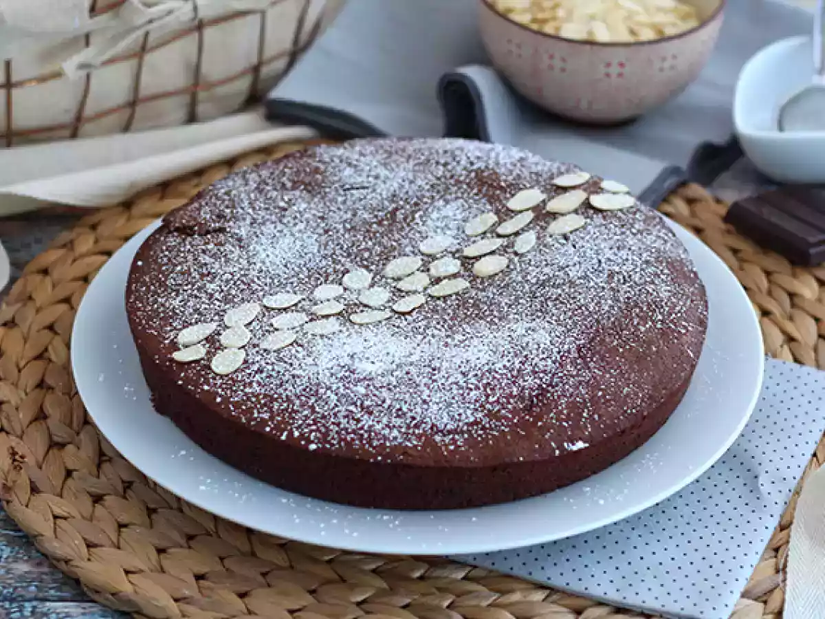Torta caprese fondante - фото 4