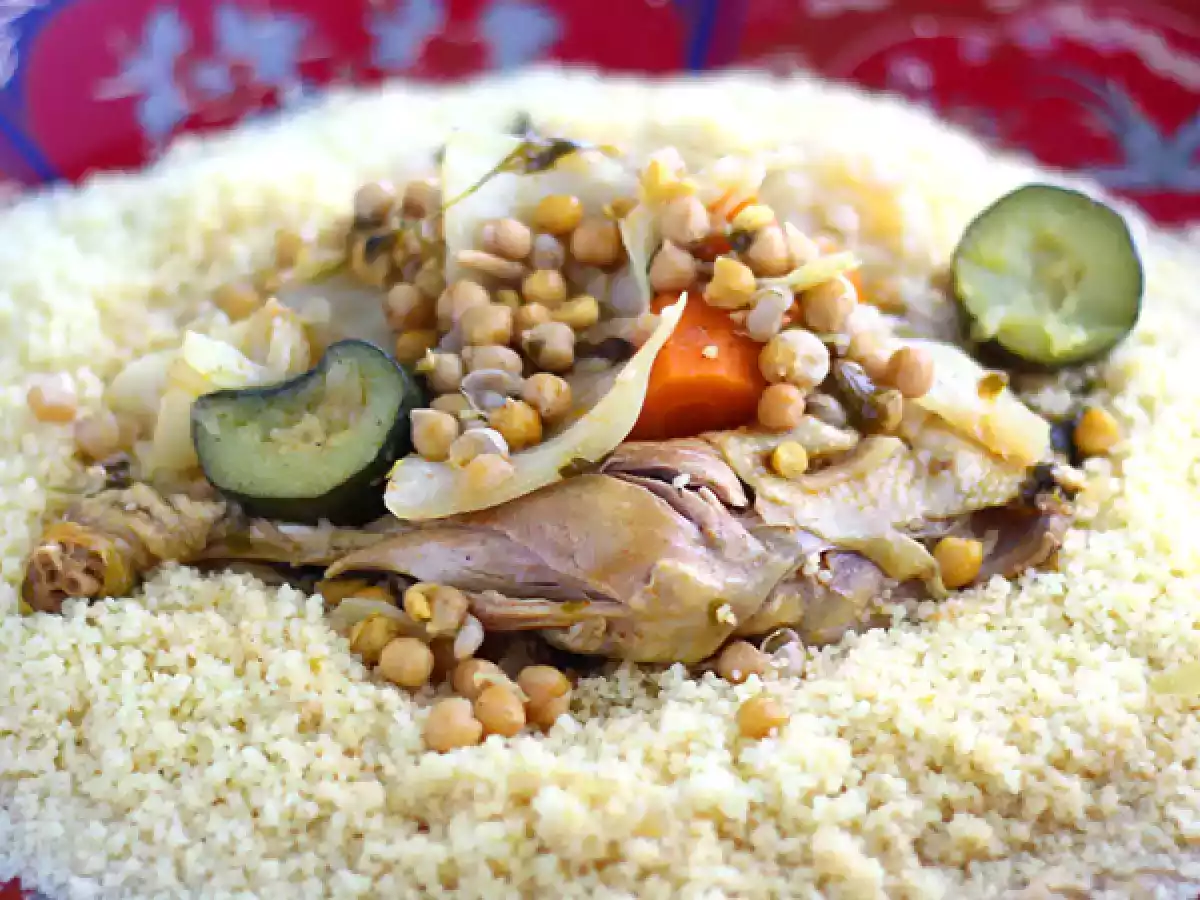 Традиционный марокканский кускус с курицей - фото 2