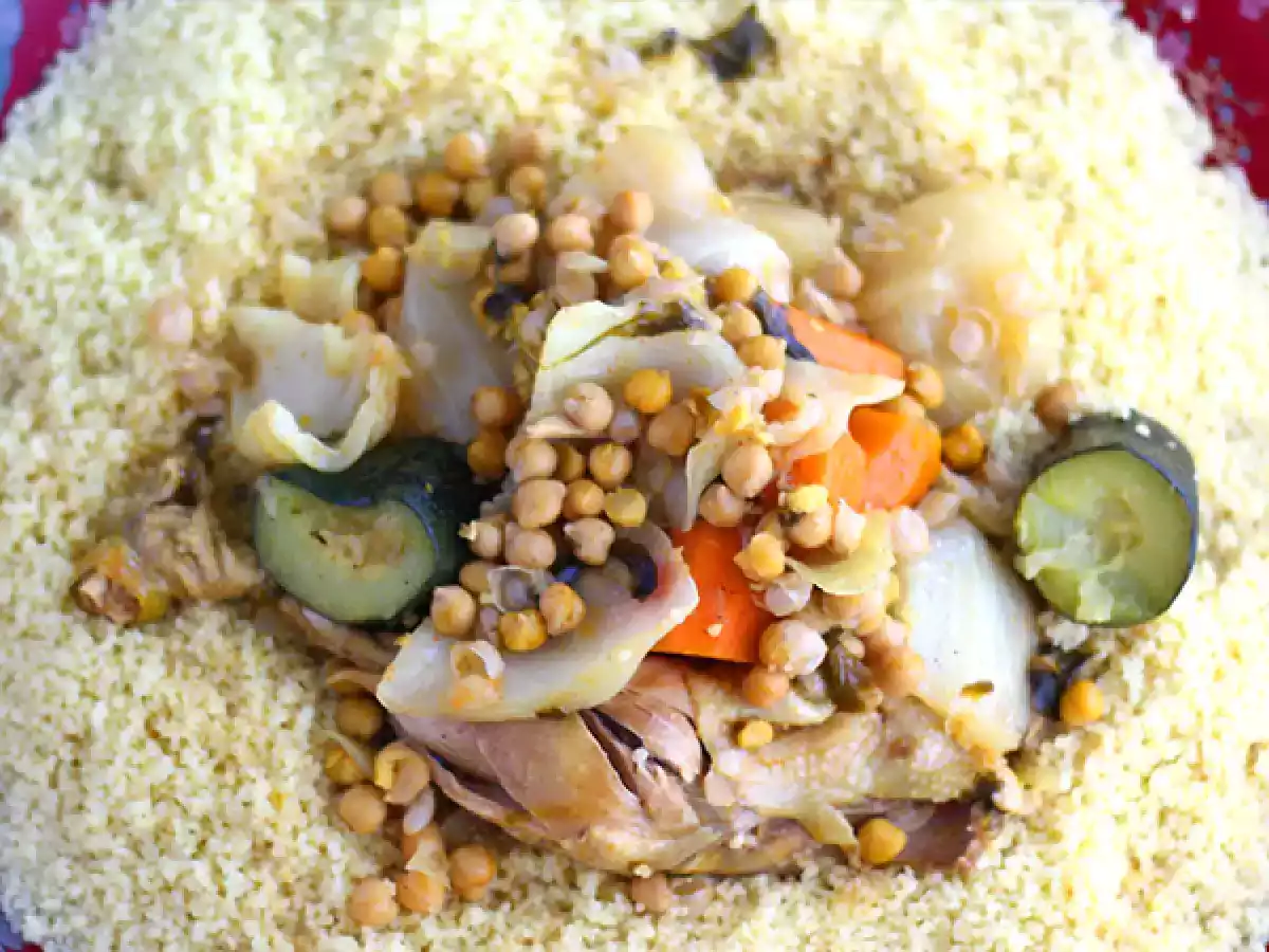 Традиционный марокканский кускус с курицей - фото 3