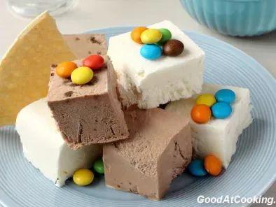 Ванильно-шоколадное мороженое