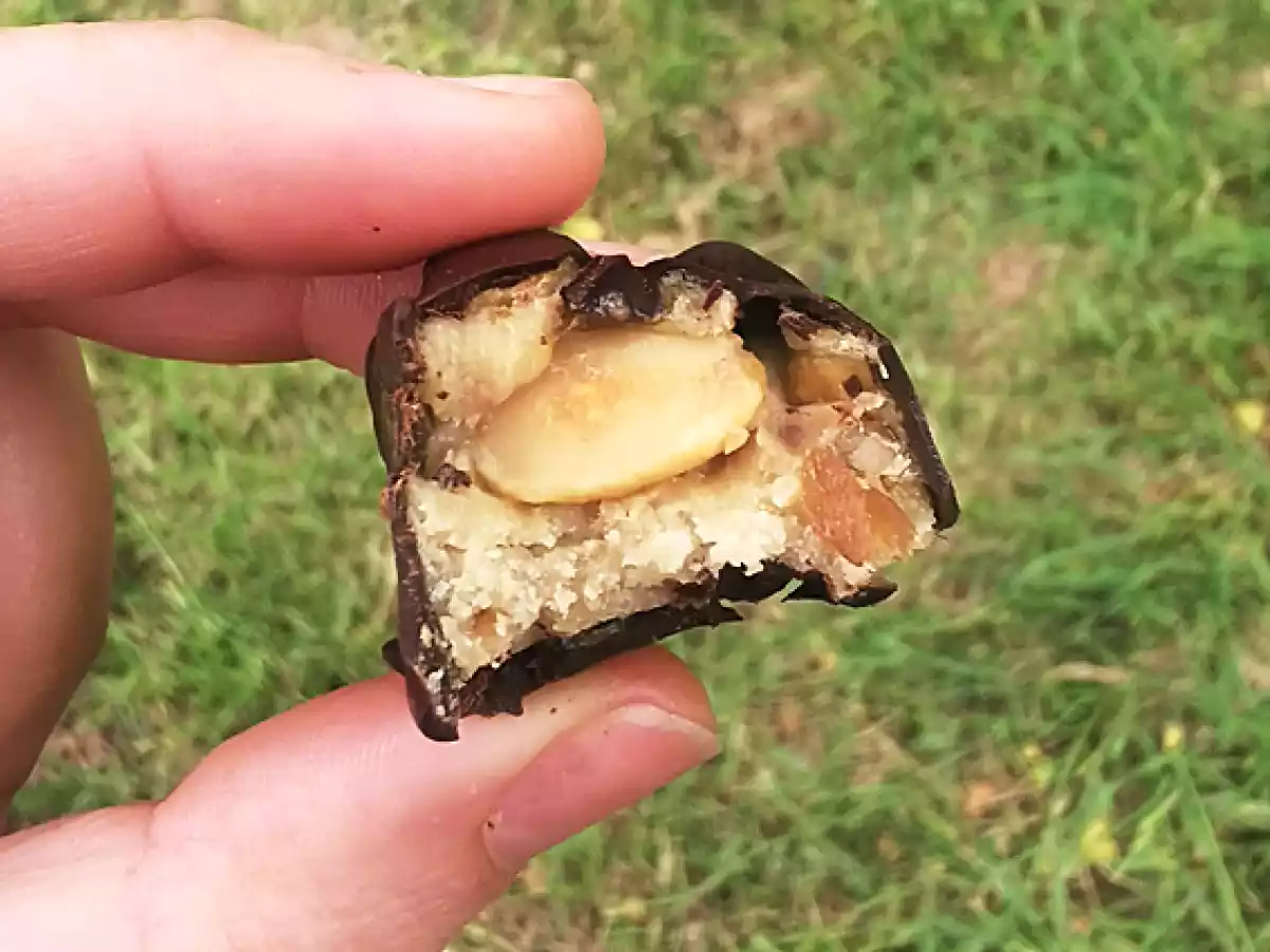 Веганские и безглютеновые домашние батончики Сникерс - фото 2