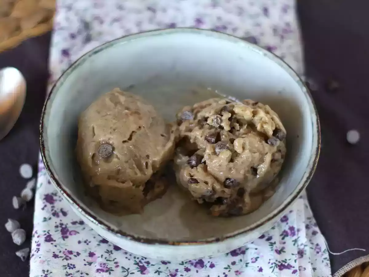 Веганское банановое мороженое с ароматом печенья! Веганское тесто для печенья - фото 2