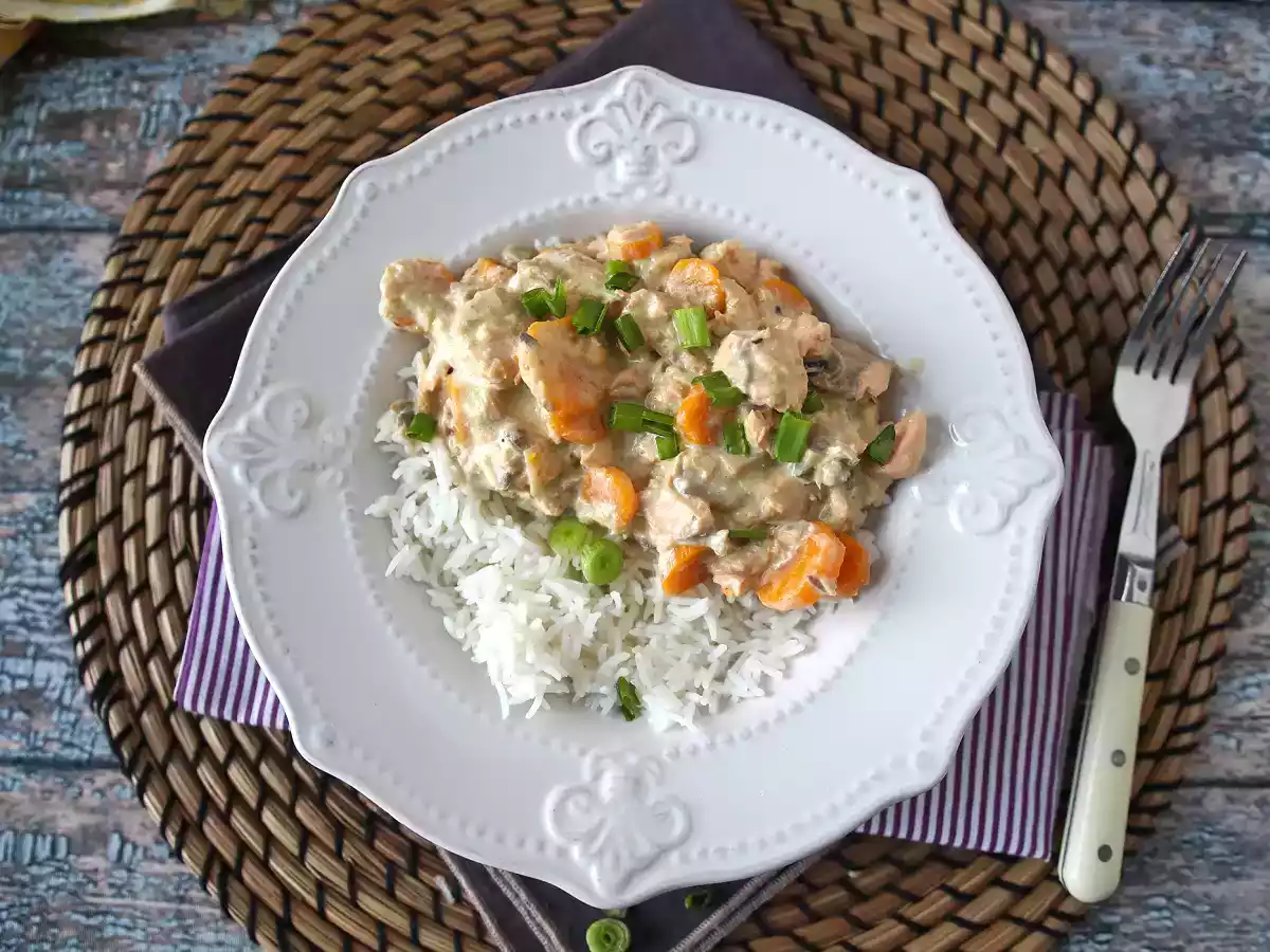 Вкусное рагу из лосося - фото 7