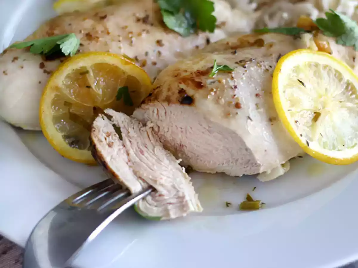 Запеченная лимонная курица - фото 4