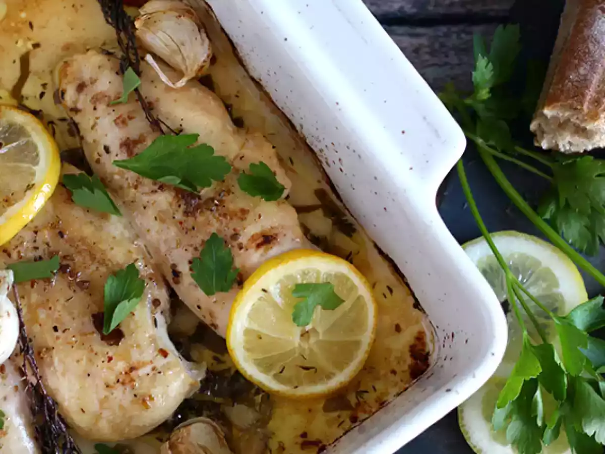 Запеченная лимонная курица - фото 5