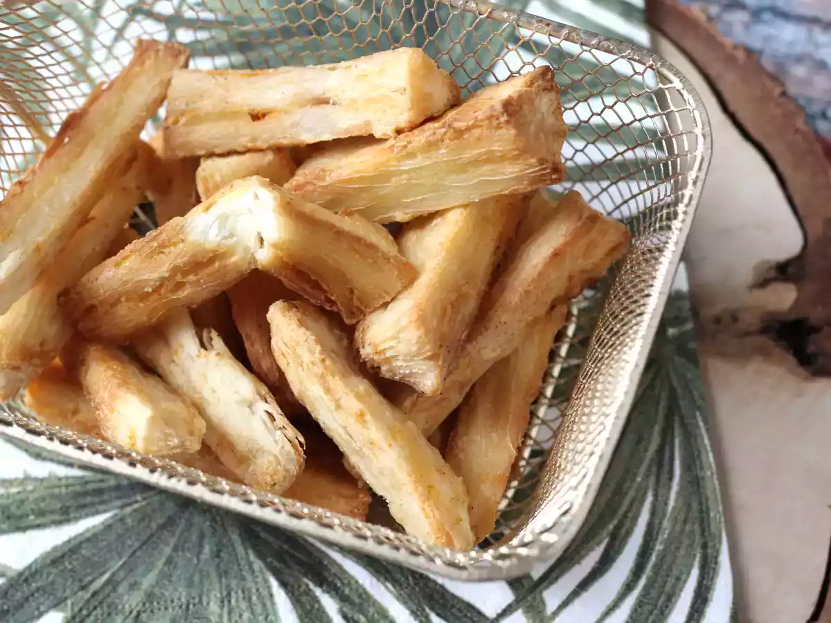 Жареная в воздухе маниока: хрустящая и полезная закуска - фото 4